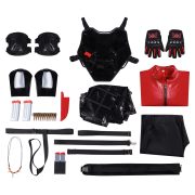 Delta Action Cosplay Costume Adult Stage Performance Suit Like Assala BOSS Game Red Owl Sayed Outfit for Performances - Image 3