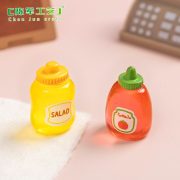 微景观仿真橘子草莓果酱罐头 食玩diy装饰品挂配件迷你桌面小摆件 - Image 4
