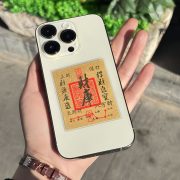 爆款999金箔财库手机贴护身符招财进宝小金片便宜小礼品时来运转 - Image 4