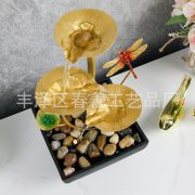 Home decor lucky water feature ornament - desktop fountain craft - office water fountain feng shui ornament - Image 3