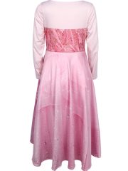 Glinda The Good Witch Adult Stage Performance Costume Pink Princess Gown for Children Halloween Musical Theater Performances - Image 4