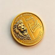 Faith Shield Knight Commemorative Coin Custom Metal Medal Badge Dual Color Process 3D Relief Gold Silver Plated Collectible Gift - Image 4
