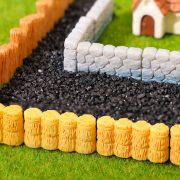 Customizable Decorative Resin Ornament Micro Landscape Garden Design Fence Dollhouse Decoration DIY Craft Small Accessory - Image 3