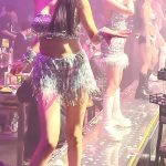 Shiny Sequin Tassel Skirt Latin Dance Dress Stage DS Performance Outfit Women Short Pants Bar Show Costume Adult Stage Performance