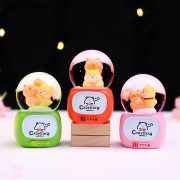 New Creative Desktop Decoration Mini Crystal Ball Customizable Glowing Small Water Ball Cartoon Trendy Toy Collectible Figurine - Image 2