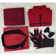 Sweet Anime Hell Hotel Alastor Devil Female Broadcast Cosplay Costume Adult Stage Performance Wear Halloween Theme - Image 4