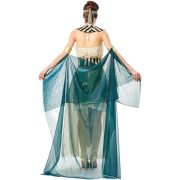 Adult Stage Performance Costume Halloween Cosplay Cleopatra Goddess Outfit Egyptian Pharaoh Queen for Theater Opera Show
