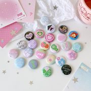 Custom Metal Medal Badge Mini Barbecue Iron Chest Pin Painful Package Scrapbooking Decoration Pin Girls Small Gift Jewelry Pendant - Image 3