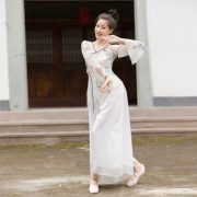 Classical Dance Practice Outfit Women's Dancewear Ethereal Gown Chinese National Dance Performance Top Costume - Image 2