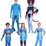 5-Speed Selling Children Adults Stage Performance Role-playing Suit Avatar One-Piece Costume for Cultural Exchange Events