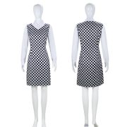 Adult Cosplay Baseball Jacket Short Plaid Design Stage Performance Costume Similar To Popular American TV Series - Image 3