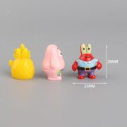可爱比奇堡海绵宝宝派大星公仔萌粒 diy装饰品配件迷你桌面小摆件 - Image 4