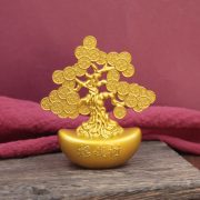 New Chinese Style Wealth Attraction Money Tree Decoration Custom Metal Badge Desk Top Ornament For Office Cashier - Image 4