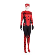 Miracle Girl Cosplay Suit Adult Stage Performance Costume Reddy Ladybug Sixth Season Marina Jumpsuit Tight Performance Outfit - Image 2