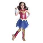 Wonder Woman Children's Cosplay Costume Halloween Performance Outfit Adult Stage Costume Girls' Party Dress
