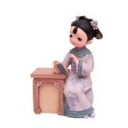 Retro Court Style Customizable Decorative Resin Ornament Cute Girl Figurine for Living Room Bedroom Home Decor Gifts - Image 6
