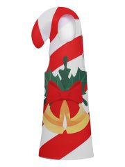 Christmas Cane Sugar Cosplay Santa Claus Bell Children's Festival Cartoon Performance Clothing Adult Stage Performance Costume - Image 5