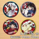 Custom Metal Medal Badge Anime Chest Patch Emblem A-Model Half Demon Princess Cosplay Souvenir Collectible Souvenir