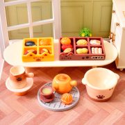 New Customizable Miniature Landscape Tea Cooking Cartoon DIY Resin Ornament Small Accessories Dollhouse Decorative Item - Image 3