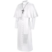 Halloween Cosplay Priest Medieval Vintage Set In Stock Wholesale Adult Stage Performance Costume For二次元 - Image 4