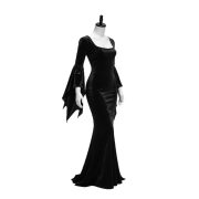 Gothic Witch Vampire Halloween Bat Adult Stage Performance Costume Long Skirt Makeup Dance Ball Costumes for Women - Image 3