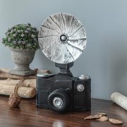 Customizable Decorative Resin Ornament Retro Style Old Camera Design for Bar Clothing Store Decoration - Image 3