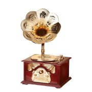 Classic Record Player Decorative Ornaments Customizable Desktop Creative Music Box Home Nostalgic Decorations Unique Gifts - Image 5