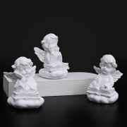 Nordic Cute Angel Couple Decorative Ornaments Customizable Resin Artwork for Living Room Entrance TV Cabinet Bar Home Decor - Image 4
