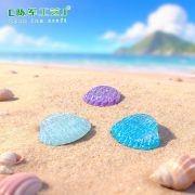 Customizable Decorative Crystal Star Shell Ornament Miniature Resin DIY Landscape Desktop Decoration Mobile Phone Case Accessory - Image 3
