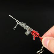 Custom Metal M338 Light Machine Gun Keychain Miniature Realistic Toy for Children Metal Craftwork Collectible Medallion Badge - Image 4