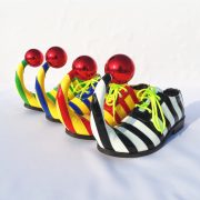 Adult Stage Performance Costume Harlequin Clown Shoe for Magic Show Performance Funny Round Head Clown Outfit for Children and Adults - Image 2