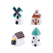 Customizable Decorative Windmill House Ornament Succulent Landscape Decoration Creative Resin Craft House Castle Design - Image 5