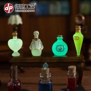 Creative Glowing Magic Bottle Decoration Customizable Resin Craft for Halloween Easter Desktop Car DIY Miniature Ornament - Image 2