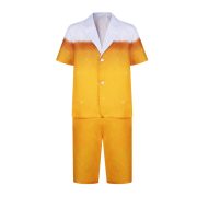 Adult Stage Performance Costume Beer Festival Outfit Men's Long Skirt Halloween Cosplay Funny Dress for Adults - Image 2
