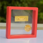 Custom Metal Medal Badge Chairman Mao Memorial Chest Stripe Transparent Red Box Gift for Collectors and History Lovers - Image 4