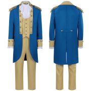跨境新品万圣节复古律师套装角色扮演华盛顿总统表演服燕尾绅士服 - Image 4