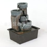网红办公创意桌面小石磨流水喷泉摆件跨境直播专卖家居商务礼品 - Image 5