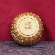 New Arrival Gold Sand Color Jia Bao Piñata Four Fortune Attracting Bowl Wealth Attracting Office Home Decor Metal Craft - Image 4