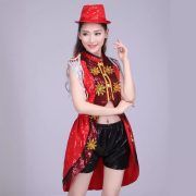Modern Adult Stage Performance Costume Sparkling Nightclub DS Show Jazz Dance Short Women's Outfit For Performances And Events - Image 4