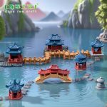 Customizable Miniature Landscape Simulation Rock Pavilion DIY Decoration Accessories Small Eco-Friendly Bottle Ornaments