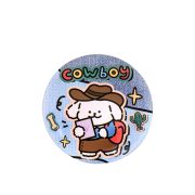 Custom Metal Medal Badge Cute Cartoon Dog Pin Student Gift Lovely Book Bag Accessory Small Present Barrette - Image 5