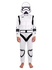 Star Wars Darth Vader Stormtrooper Adult Stage Performance Costume Black Samurai White Soldier Jumpsuit Halloween Performance - Image 4