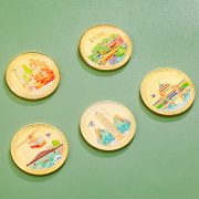 Chongqing City Landmark Commemorative Coin fridge magnet souvenir creative small gift custom metal medal badge - Image 4
