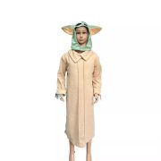 Halloween Mandalorian Yoda Baby Alien Costume Adult Stage Performance cosplay outfit for kids and adults stage shows - Image 3