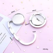 Custom Metal Backpack Hook Student Desktop Foldable Mobile Bag Holder Cross-Border Gift Craftwork Medal Badge - Image 2