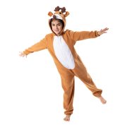 2024 New Christmas Deer Onesie Pajamas for Kids Stage Performance Costumes Holiday Atmosphere Reindeer Animal Play Clothes - Image 3