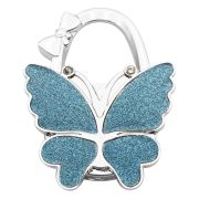 Custom Metal Butterfly Hook Bag Buckle Smooth Frosted Surface Ladies' Clutch Bag Accessory Portable Table Edge Hook