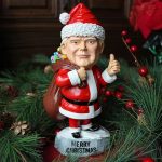 Customizable Decorative Santa Claus Backpack Christmas Gnome Resin Craft Ornament for Holiday Decoration