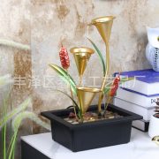 Home Decor Cross-Border Wealth Attracting Flowing Water Fountain Ornament TV Cabinet Office Front Desk Decoration Item - Image 5