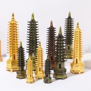文昌塔摆件九层13层 书桌办公室装饰品 景区旅游工艺品收藏纪念品 - Image 2
